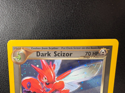 Dark Scizor 1st Edition 9/105 Holo Neo Destiny Pokemon MP - Image 2