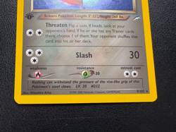 Dark Scizor 1st Edition 9/105 Holo Neo Destiny Pokemon MP - Image 4