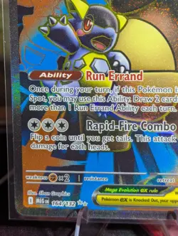 2025 Pokemon TCG Mega Kangaskhan EX 164/132 Illustration Rare Mega Evolution - Image 2