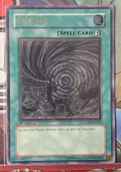 Yu-Gi-Oh! TCG Twister STON-EN042 Strike of Neos 1st Edition Ultimate Rare - Image 1