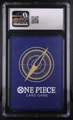 One Piece Monkey D Luffy OP05-119 2nd Anniversary Set Promo CGC 10 - Image 2