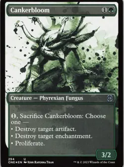 Cankerbloom (Showcase) - FOIL - U Phyrexia: All Will Be One 294 - MTG - Image 1
