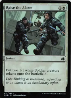 Raise the Alarm - FOIL - C Modern Masters 2015 31 - MTG - Image 1