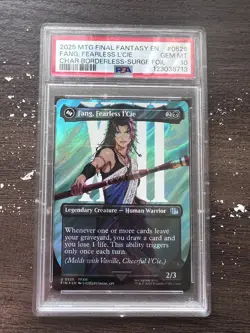 2025 MTG FINAL FANTASY #0526 FANG, FEARLESS L'CIE PSA 10 - Image 1