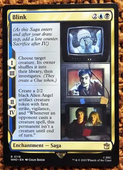 ✨Blink✨ MTG | Universes Beyond: Doctor Who | NM/M | R 0116 - Image 1