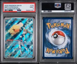 Pokemon TCG Misty's Psyduck Destined Rivals 193/182 Illustration Rare - Image 3