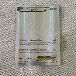 Pokemon Dialga EX 122/119 XY Phantom Forces Secret Rare Holo Full Art ENG 2014 - Image 3