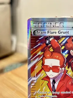 Pokemon TCG Team Flare Grunt 73a/83 Full Art Supporter Alternate Art Promo X&Y - Image 3
