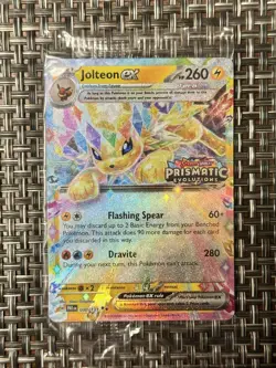 Pokemon TCG Sealed Stamped Holiday Calendar Promo Jolteon Ex PRE 030/131 - Image 1