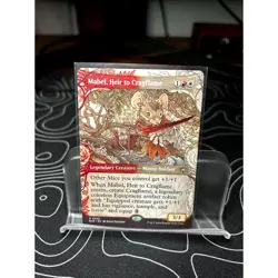 Mabel, Heir to Cragflame (Showcase) [Bloomburrow] Magic MTG - Image 1