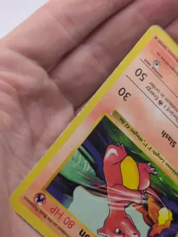 CHARMELEON 1ST EDITION SHADOWLESS Pokemon Non Holo Base Set 24/102 English WOTC - Image 3