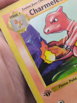 CHARMELEON 1ST EDITION SHADOWLESS Pokemon Non Holo Base Set 24/102 English WOTC - Image 4