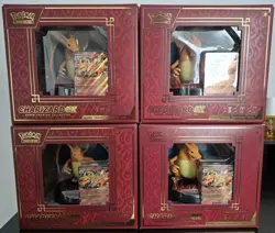 Pokemon TCG Charizard EX Super Premium Collection Box Lot of 4 [40 Packs Total] - Image 1