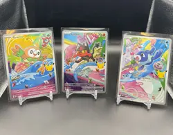 Pokemon TCG First Partner Illustration Collection Alola: Rowlet, Litten, Popplio - Image 1