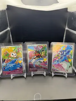 Pokemon TCG First Partner Illustration Collection Alola: Rowlet, Litten, Popplio - Image 4