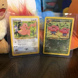 Pokemon TCG reverse holo Vileplume 17/18 Lickitung 16/18 Southern Islands - Image 3