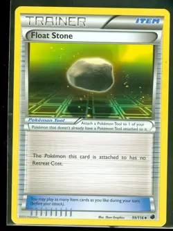 Pokemon FLOAT STONE 99/116 Plasma Freeze - - NEAR MINT/MINT - Image 1