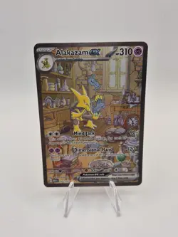 Pokemon SV 151: Alakazam EX - SIR 201/165 Near Mint Pack Fresh! - Image 1