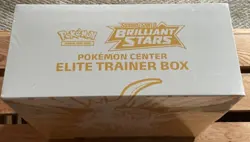 Pokemon TCG Brilliant Stars Pokemon Center Elite Trainer Box ETB Sealed - Image 3