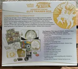 Pokemon TCG Brilliant Stars Pokemon Center Elite Trainer Box ETB Sealed - Image 5