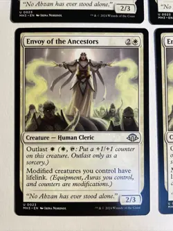 4x Modern Horizons 3 Envoy Of The Ancestors NM/M Magic The Gathering Mtg - Image 2