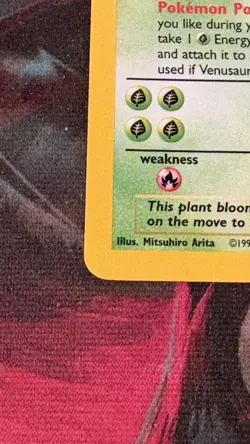 Venusaur 15/102 - Base Set - Holo Pokemon English - Image 5