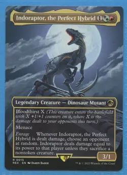 MTG: Jurassic World Collection: Indoraptor, the Perfect Hybrid - Image 1
