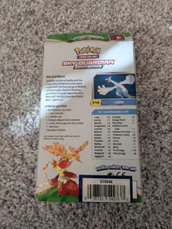 Pokemon Sky Guardian Theme Deck Fates Collide Lugia - Sealed - Image 2