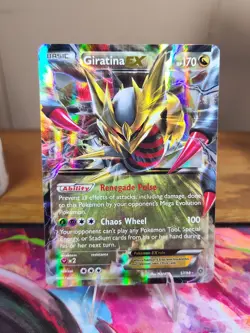 Pokemon Giratina EX Ultra Rare 2015 XY Ancient Origins 57/98 - Image 1