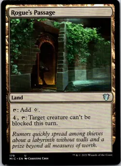 Magic the Gathering Rogue's Passage Innistrad: Midnight Hunt Commander MTG - Image 1