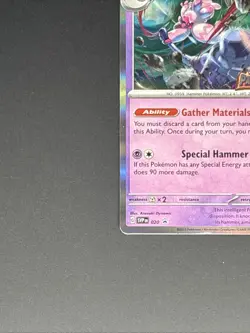 Pokemon - Tinkaton SVP020 Promo Holo Paldea Evolved Stamped LP - Image 5