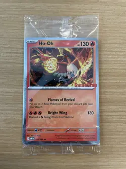 Ho-Oh 010/086 Galaxy GameStop Promo Stamped Sealed - Pokemon Chaos Rising - Pre - Image 1