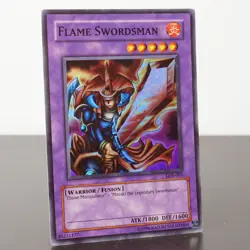 Flame Swordsman - LOB-EN003 - Super Rare - Unlimited - LP - Image 1