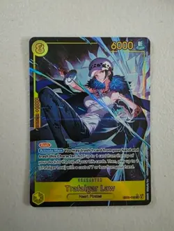 One Piece Card Game Trafalgar Law EB03-062 Alternate Art Secret Rare - Image 1