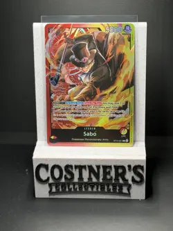 Sabo ST13-001 Leader One Piece Ultra Deck: The Three Brothers English - Image 1