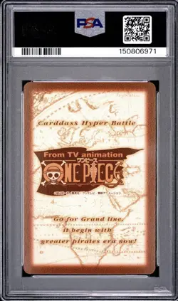 2001 One Piece NAMI C403 Carddass Hyper Battle Grand Line Compilation 1 PSA 9 - Image 2