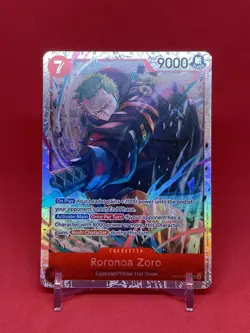 One Piece Roronoa Zoro EB04-007 SR ENGLISH OP15 - Mint - Image 1