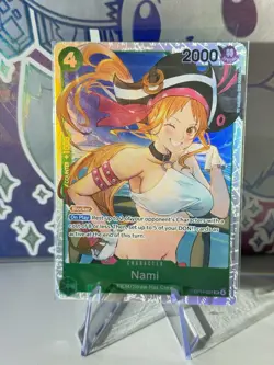 OP14-031 Nami SR One Piece OP14 The Azure Sea’s Seven English Near Mint #A4 - Image 1