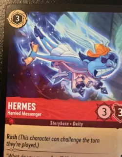 Hermes - Harried Messenger 112/204 Common Whispers In The Well Disney Lorcana - Image 2
