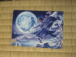 Waterbender Ascension Art Card (Gold-Stamped Planeswalker Symbol) NM - Image 1
