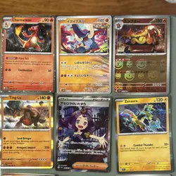 Pokemon TCG Japanese Holo ex 6-Card Lot: Keldeo, Incineroar, Kyurem + More - Image 2