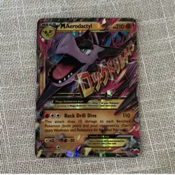 Pokemon Aerodactyl EX XY97 Promo Holo Basic EX Card 170 HP XY Set English - Image 1