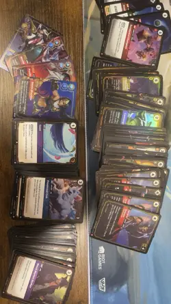 Riftbound 100 Card Bulk Lot Bonus 25 Uncommon/Rare/Foiled Commons No Runes - Image 1