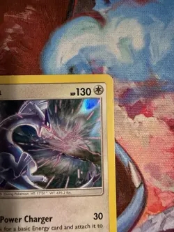 Pokemon TCG Lugia Holo Rare 131/181 Sun Moon Team Up Card NM - Image 3