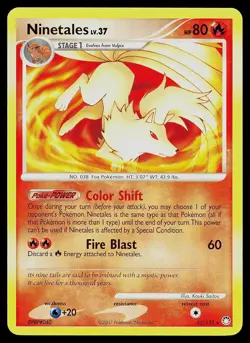 Pokemon Card - Ninetales Mysterious Treasures 32/123 Rare - Image 1