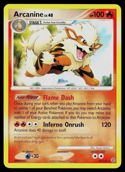 Pokemon Card - Arcanine Secret Wonders 22/132 Rare - Image 1