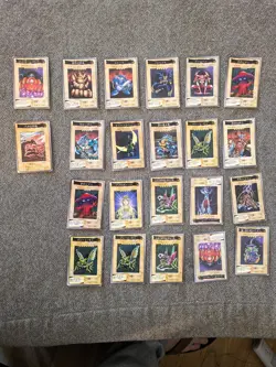 Vtg 22x Yu-Gi-Oh Bandai 1998 Japan Card Tcg Lot - Great Moth Pumpking Aphrodite - Image 1