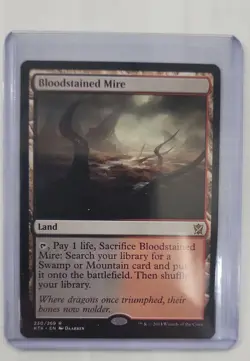 Bloodstained Mire Khans of Tarkir Regular - Image 1