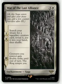 War of the Last Alliance R Universes Beyond: The Lord of the Rings: 36 NM - Image 1
