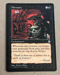 Mortuary - Stronghold - MTG - Magic the Gathering - LP - Image 1